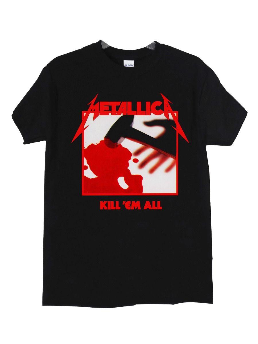 Polera Metallica Kill Em All-2
