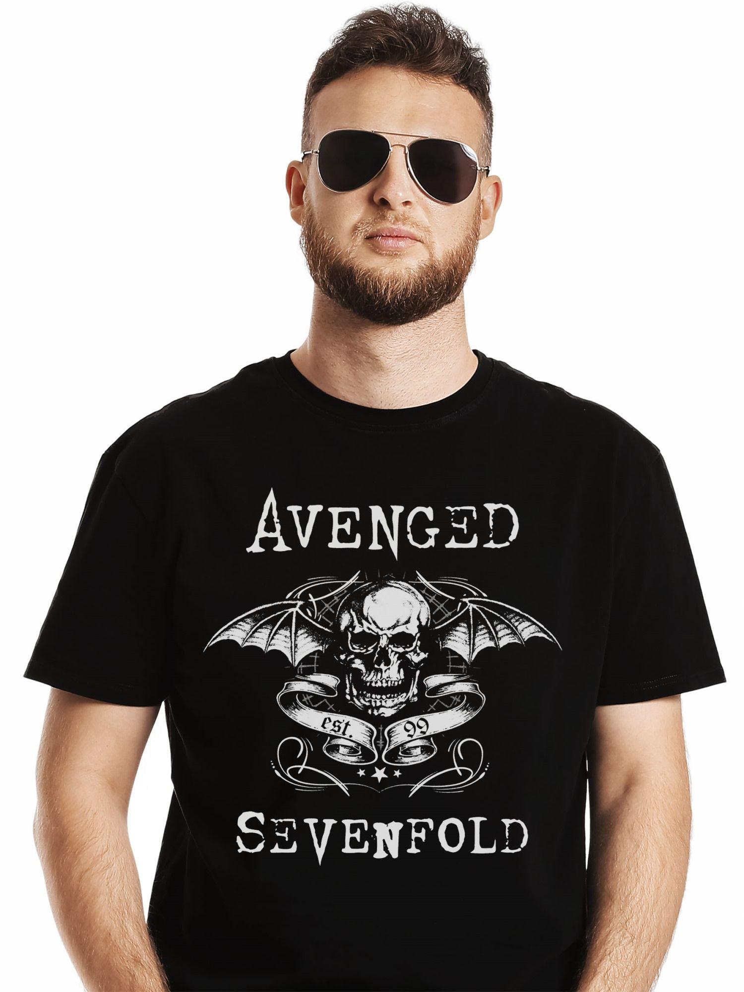Polera Avenged Sevenfold Skull-0