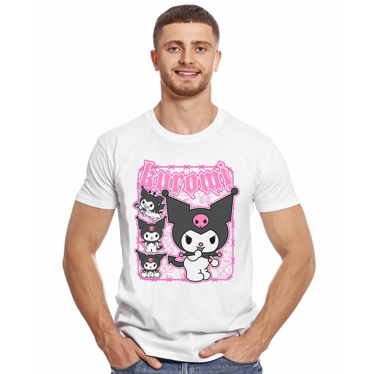 KUROMI POSANDO POLERA MANGA CORTA HOMBRE-2