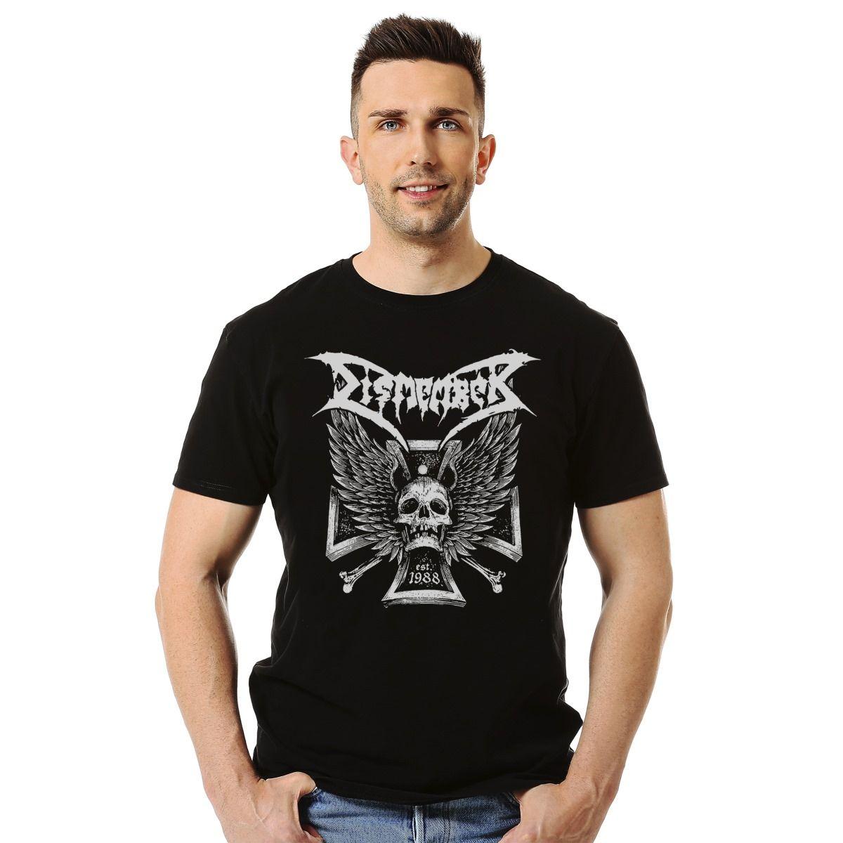 DISMEMBER SKULL EST 1988 POLERA MANGA CORTA HOMBRE-2