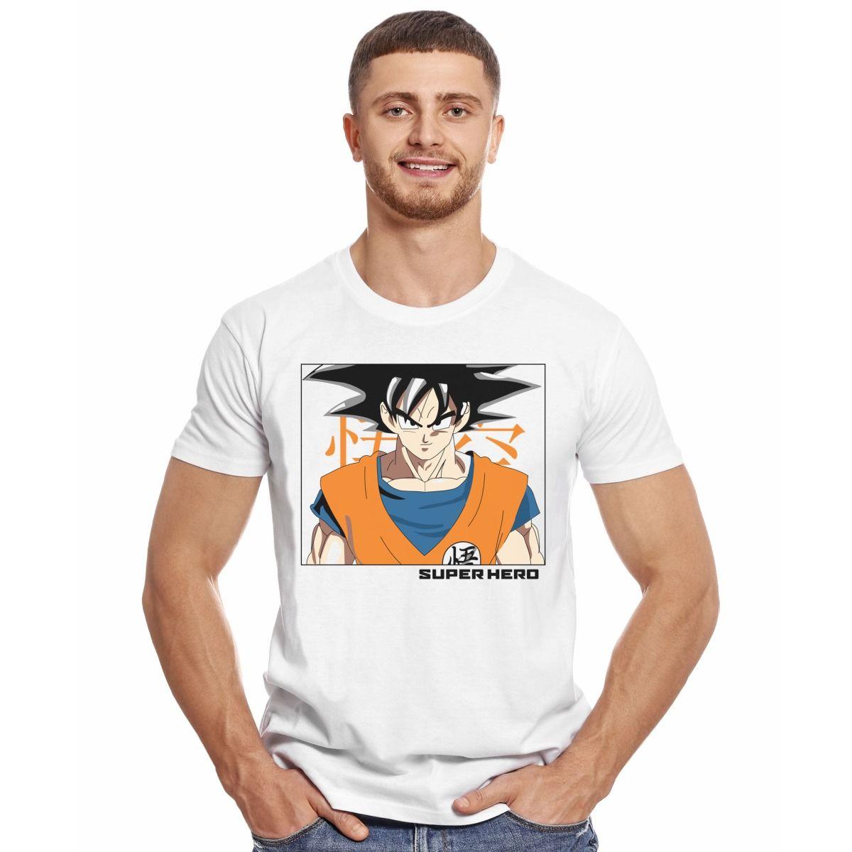 DRAGON BALL SUPER HERO GOKU POLERA MANGA CORTA HOMBRE-2