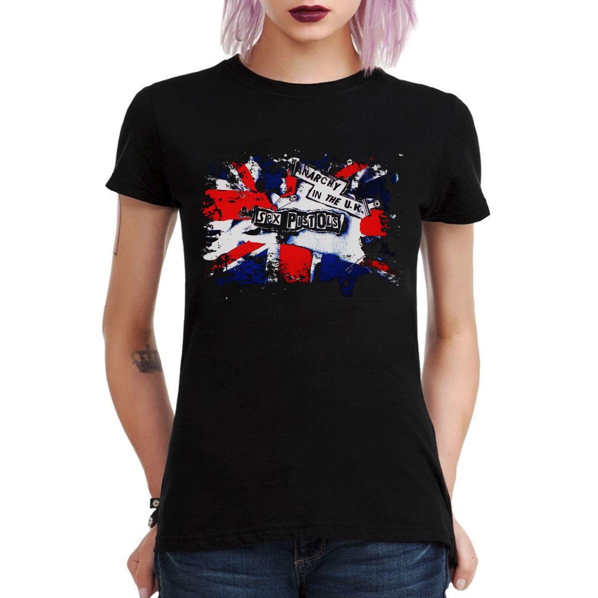 SEX PISTOLS ANARCHY IN THE UK POLERA MUJER-2