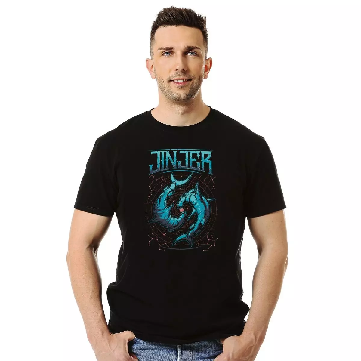 Polera Jinjer Pisces Rock-2
