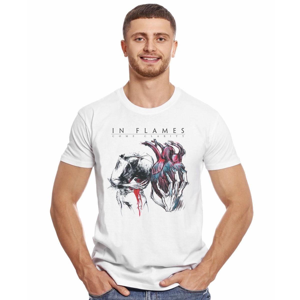 IN FLAMES COME CLARITY POLERA MANGA CORTA HOMBRE-2