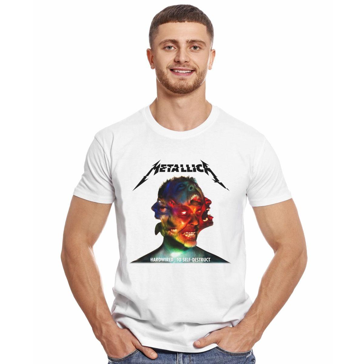 METALLICA HARD WIRED POLERA MANGA CORTA HOMBRE-2