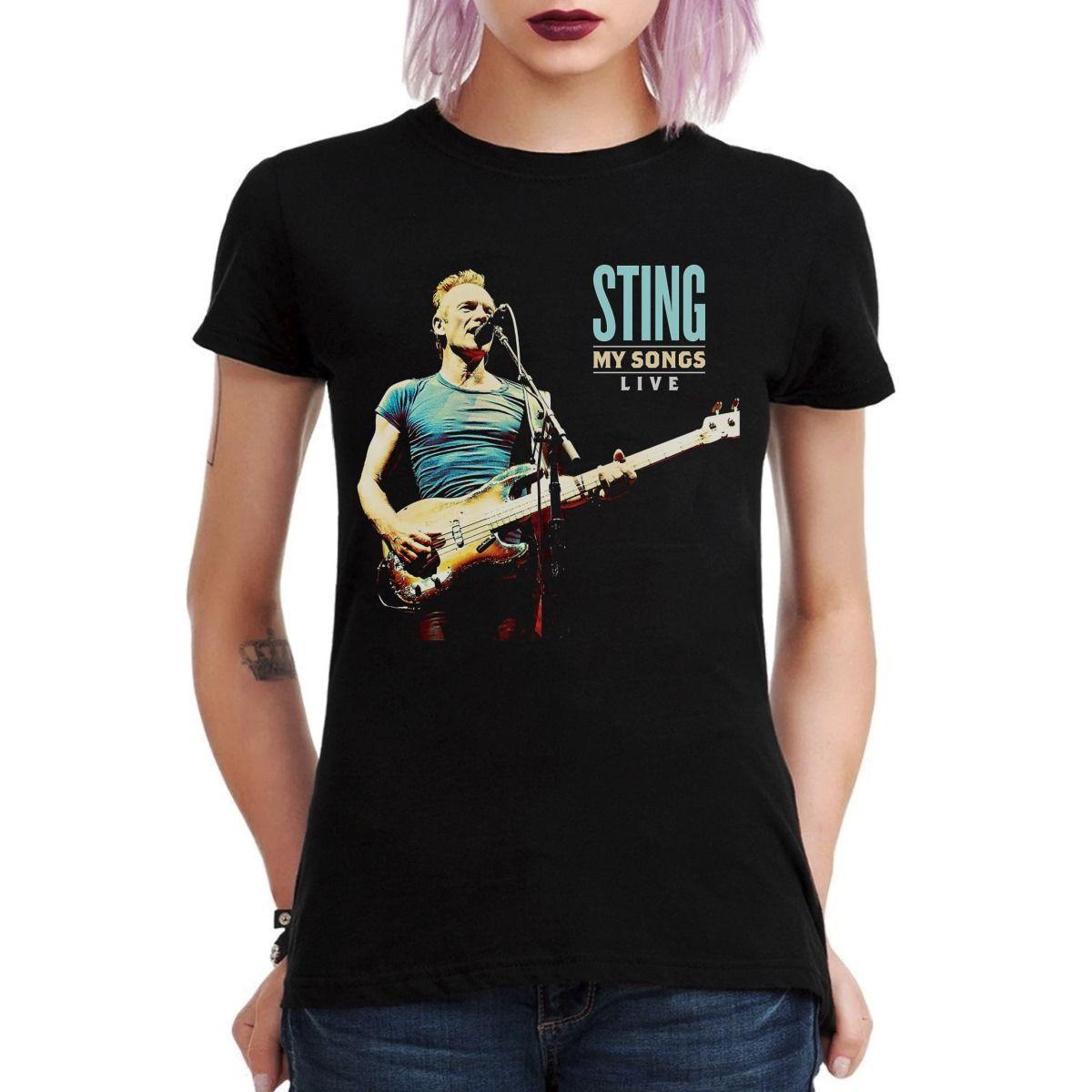 STING MY SONGS LIVE POLERA MUJER-2