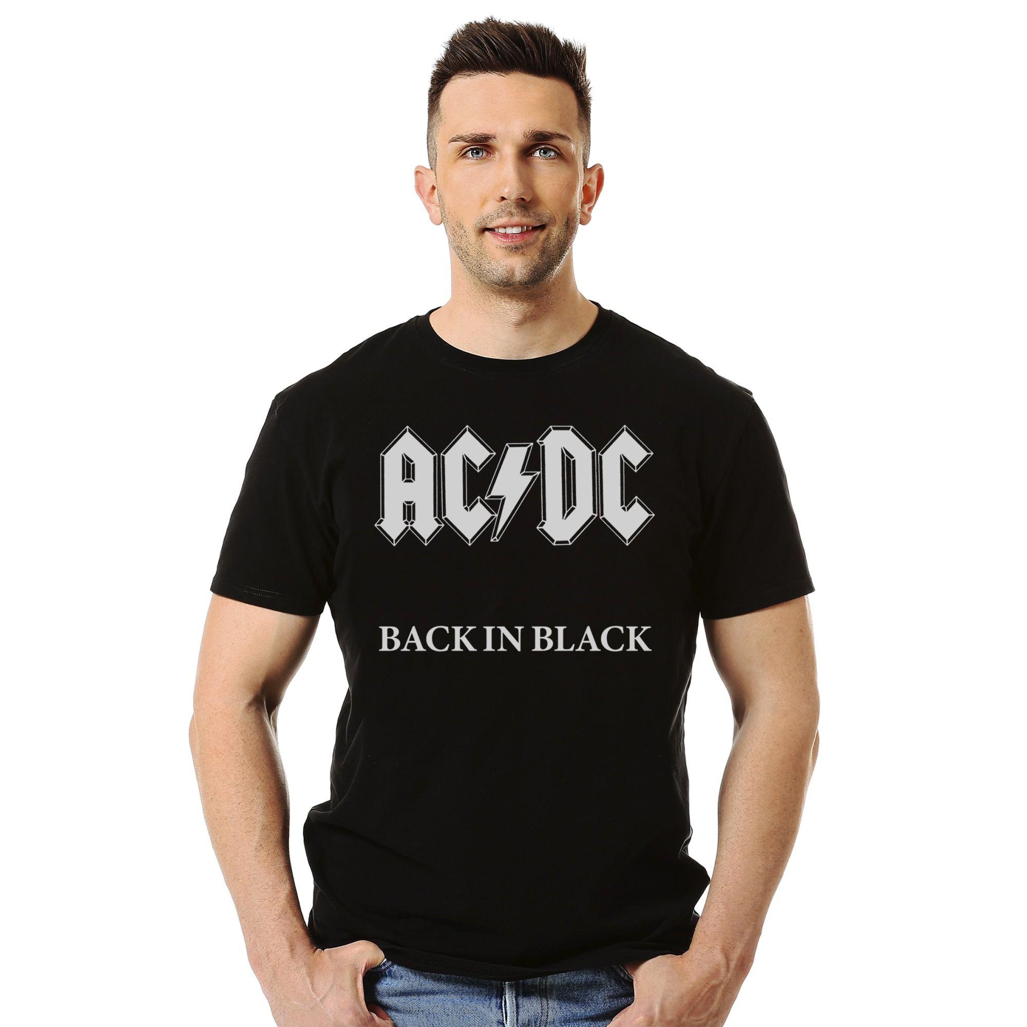 Polera Acdc Back In Black-1