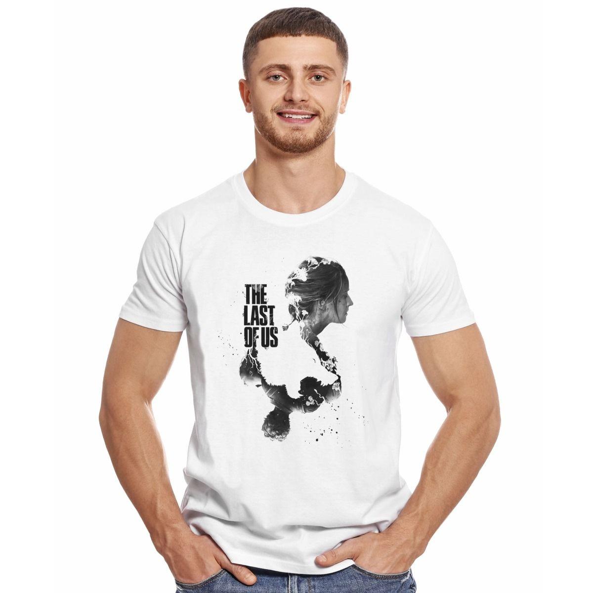 THE LAST OF US POSTER PERSONAJES POLERA MANGA CORTA HOMBRE-2