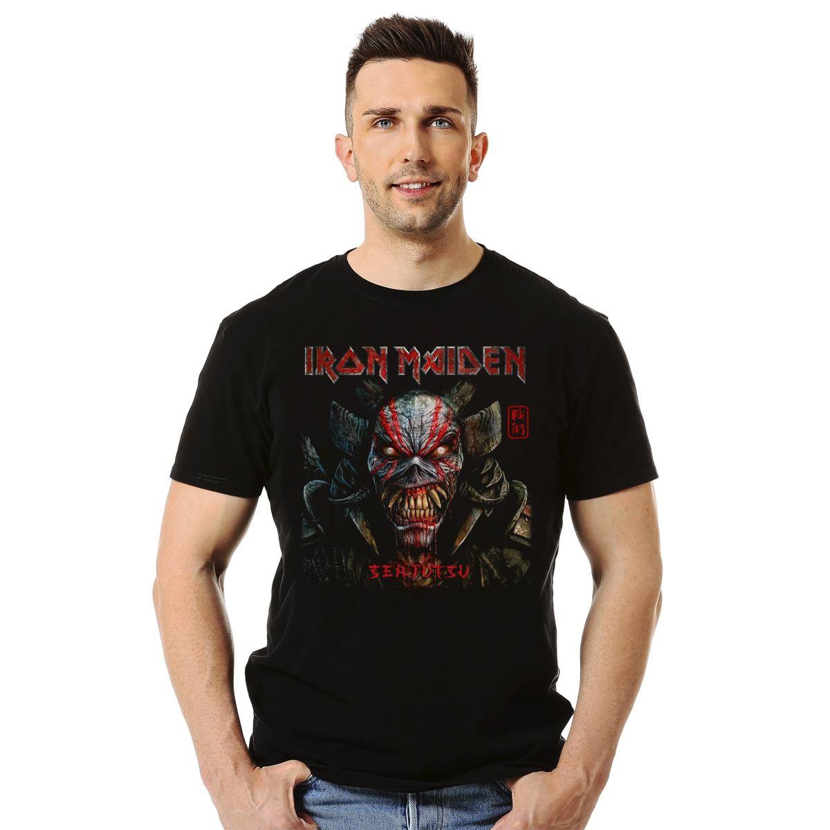 IRON MAIDEN SENJUTSU FACE POLERA MANGA CORTA HOMBRE-2