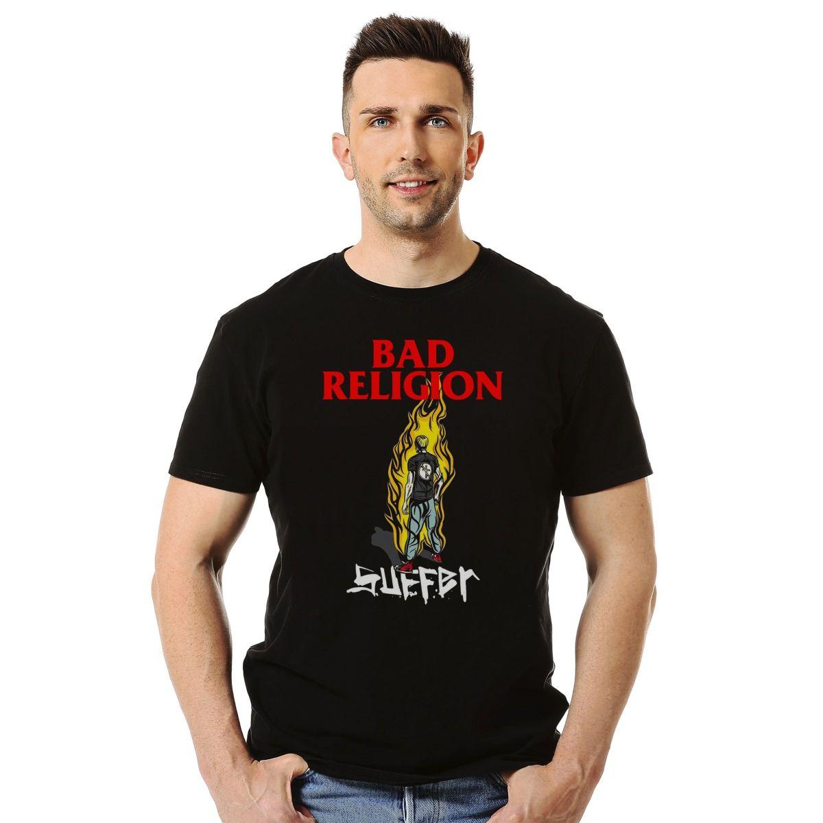 BAD RELIGION SUFFER VECTOR POLERA MANGA CORTA HOMBRE-2