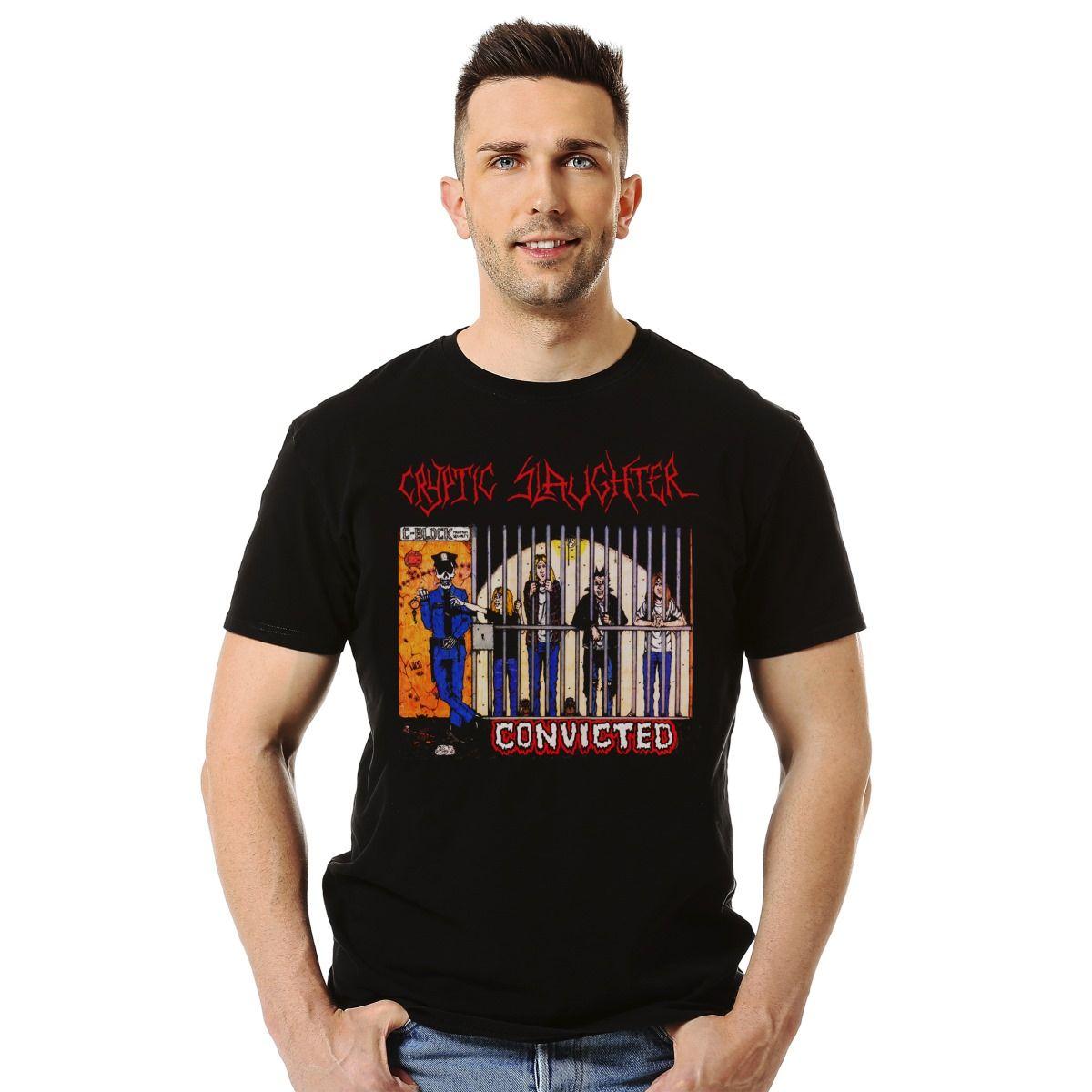 CRYPTIC SLAUGHTER CONVICTED POLERA MANGA CORTA HOMBRE-2