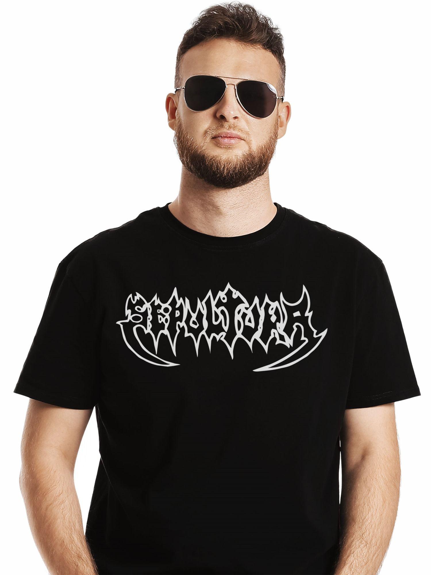 Polera Sepultura Logo Antiguo-0