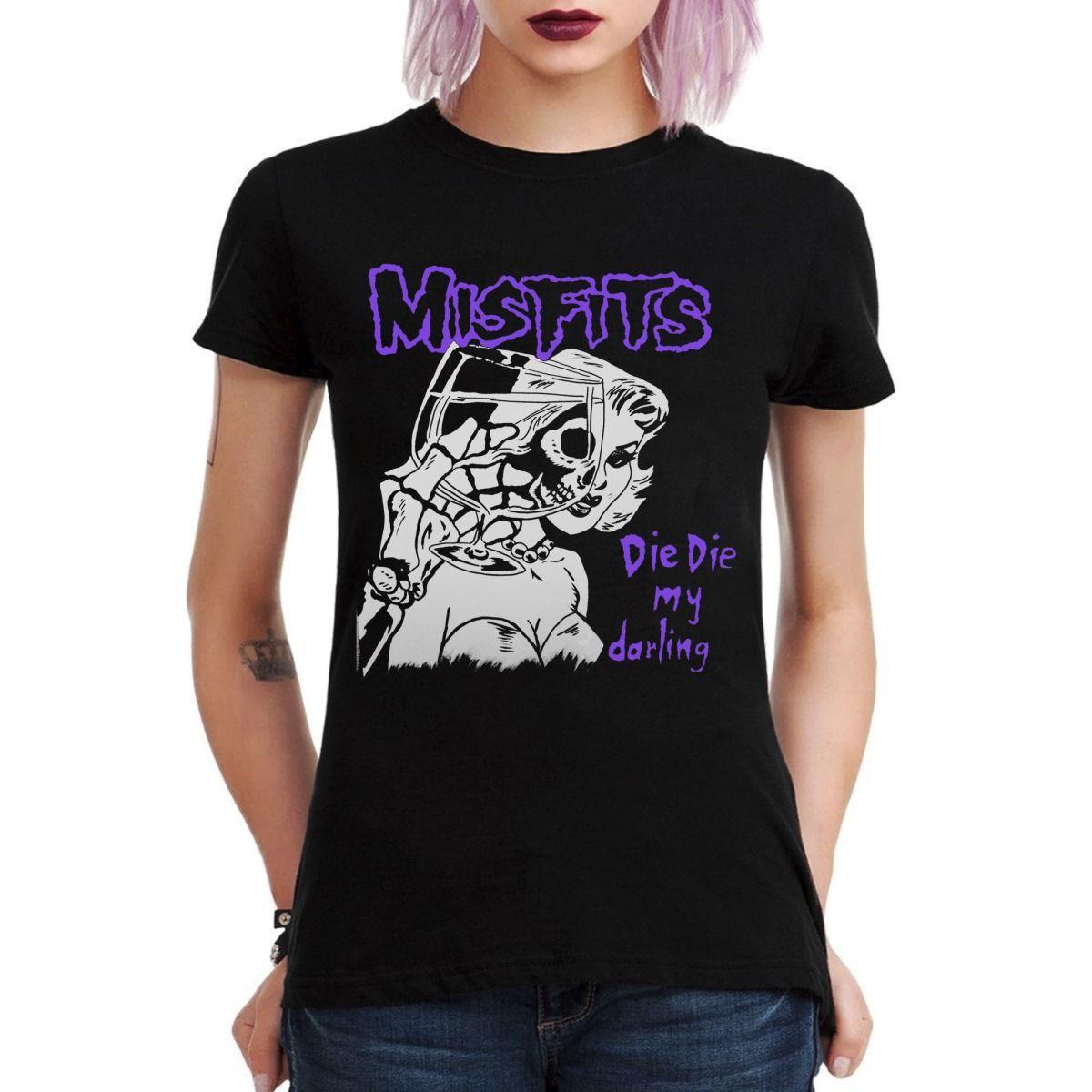 MISFITS DIE DIE MY DARLING POLERA MUJER-2