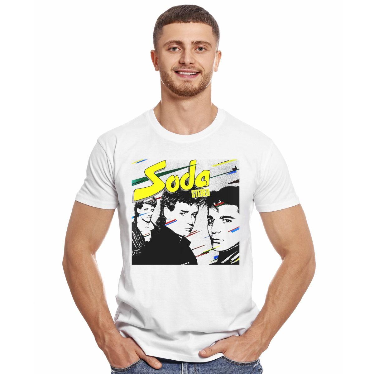 SODA STEREO ALBUM 1982 POLERA MANGA CORTA HOMBRE-2