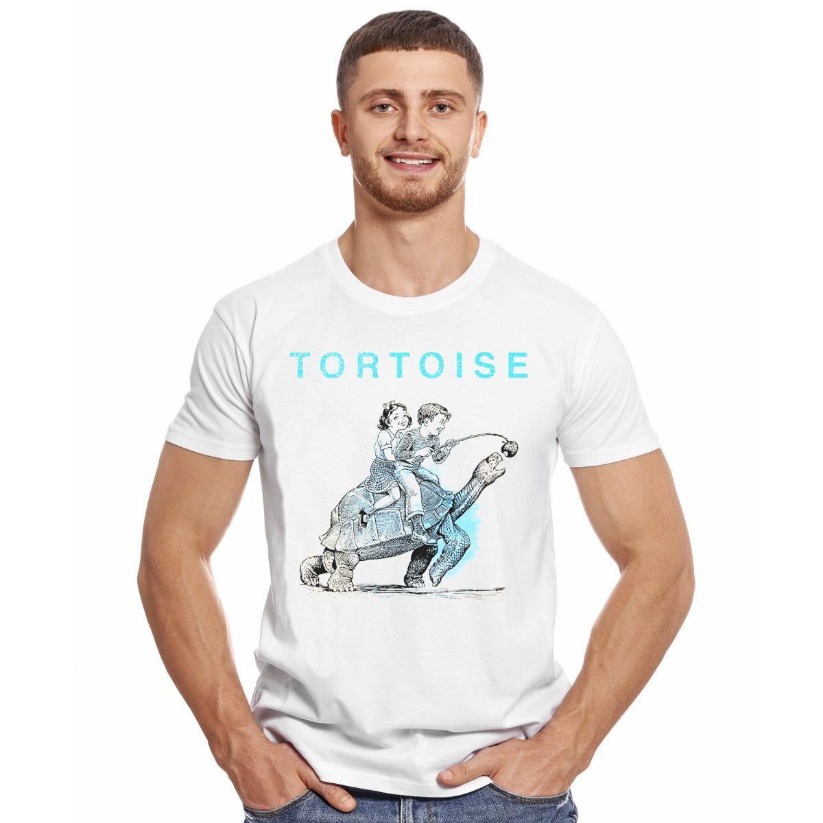 TORTOISE TORTUGA POSTER POLERA MANGA CORTA HOMBRE-2