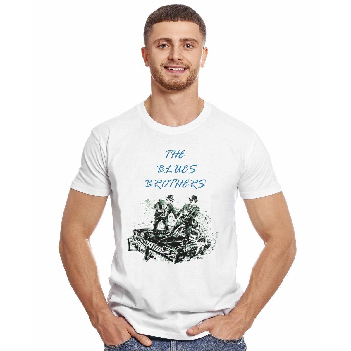 THE BLUES BROTHERS ART POLERA MANGA CORTA HOMBRE-2
