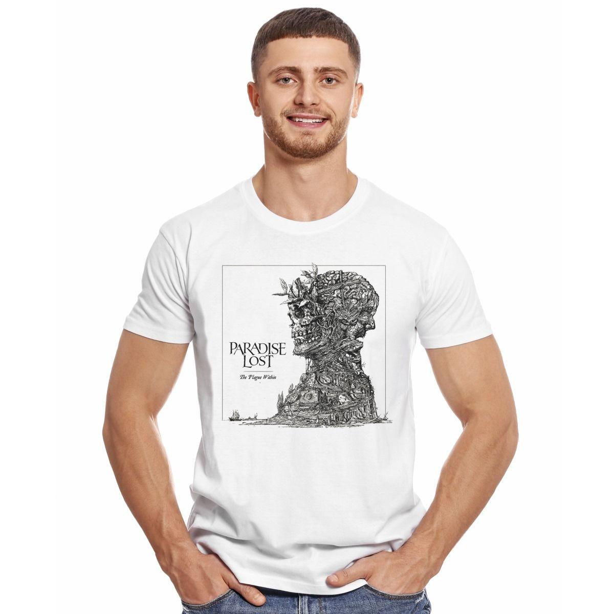 PARADISE LOST THE PLAGUE WITHIN POLERA MANGA CORTA HOMBRE-2