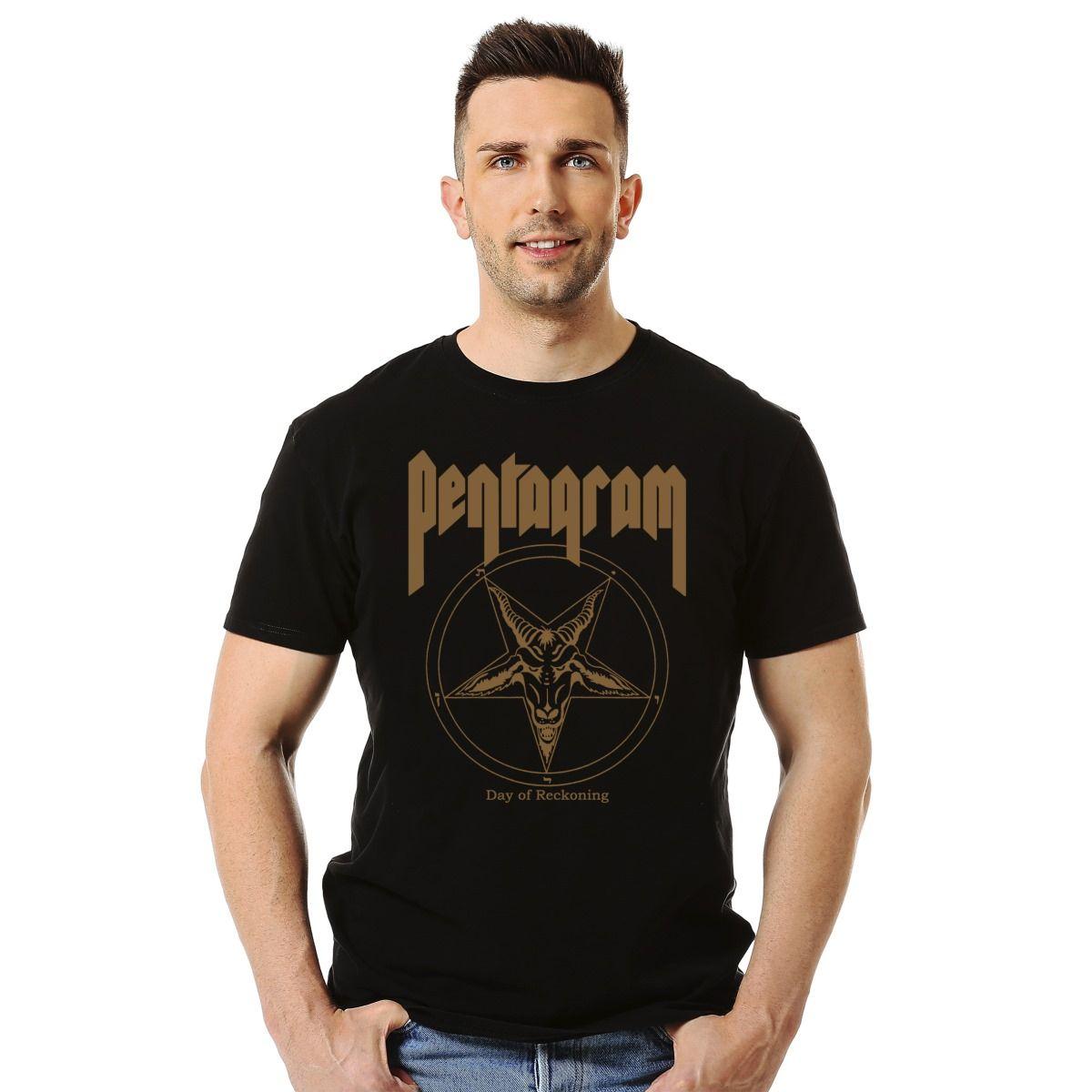 Polera Pentagram Day Of Reckoning Metal-2