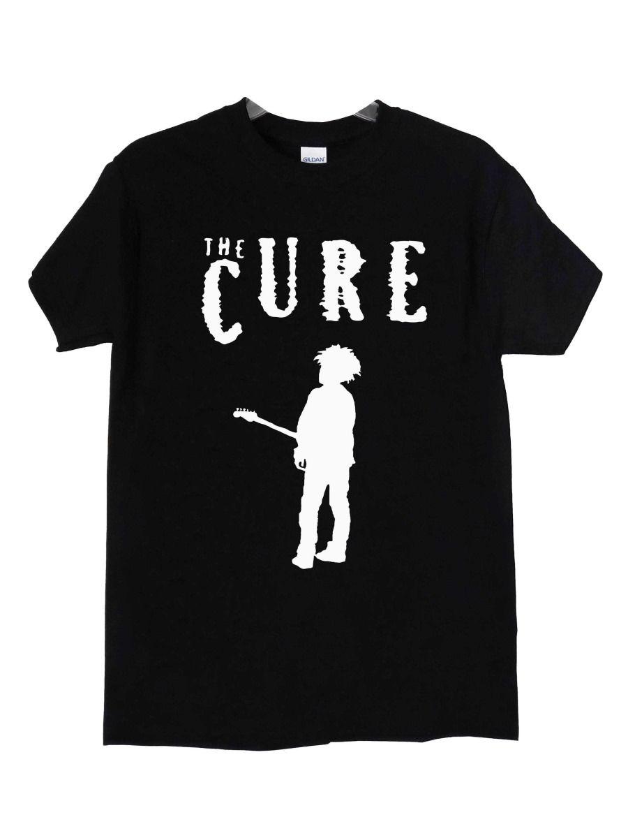 Polera The Cure Robert Smith Stencil-2