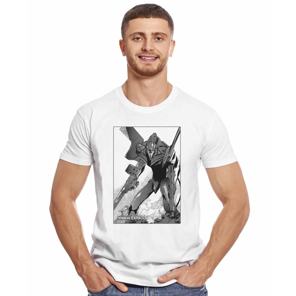 EVANGELION STAGE 44 EXPIACION POLERA MANGA CORTA HOMBRE-2