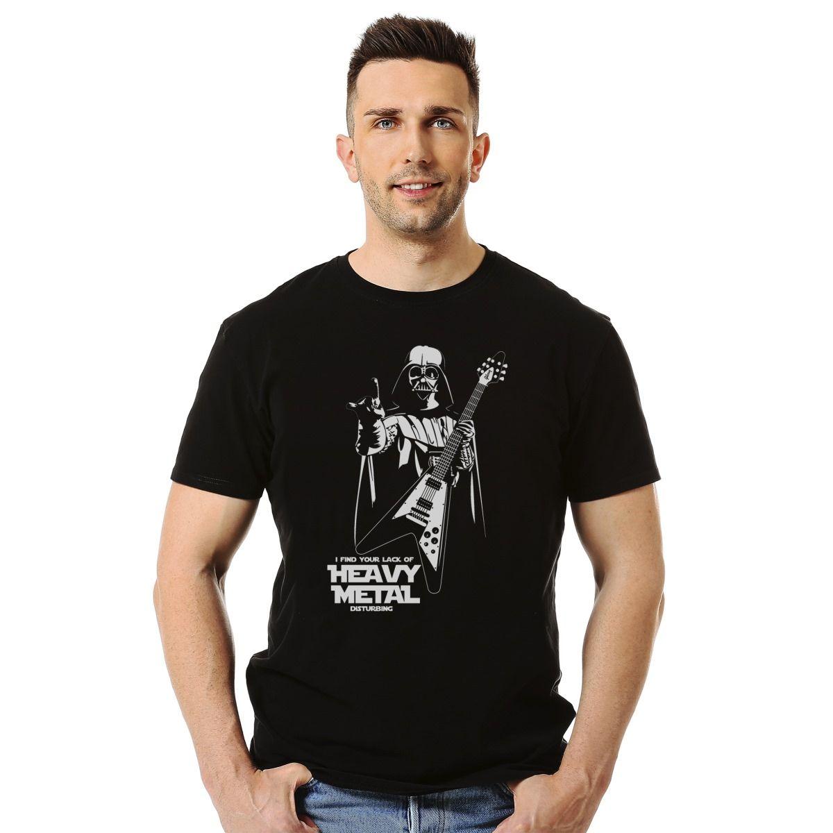 DARTH VADER HEAVY METAL POLERA MANGA CORTA HOMBRE-2