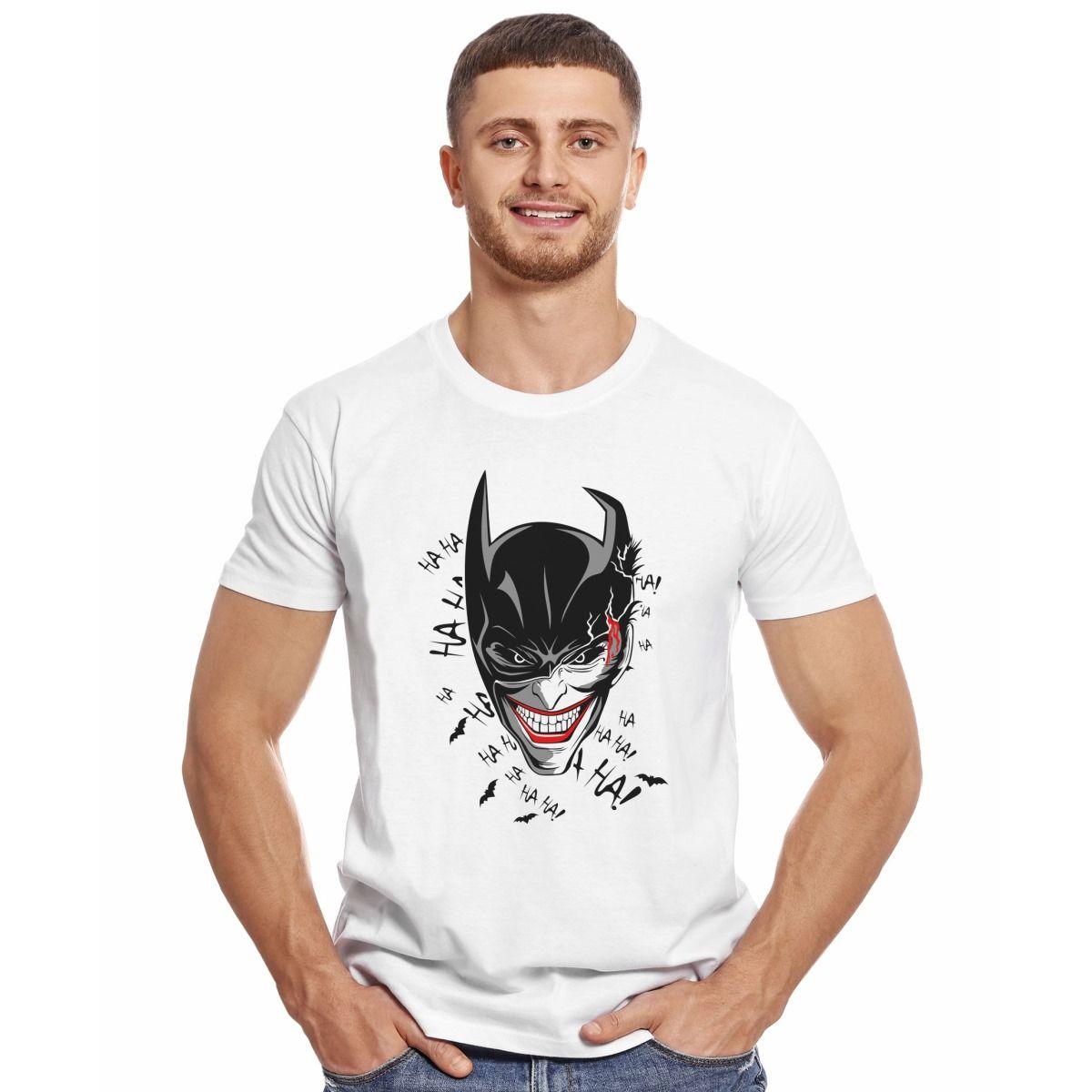 BATMAN JOKER GUASON HAHAHA POLERA MANGA CORTA HOMBRE-2