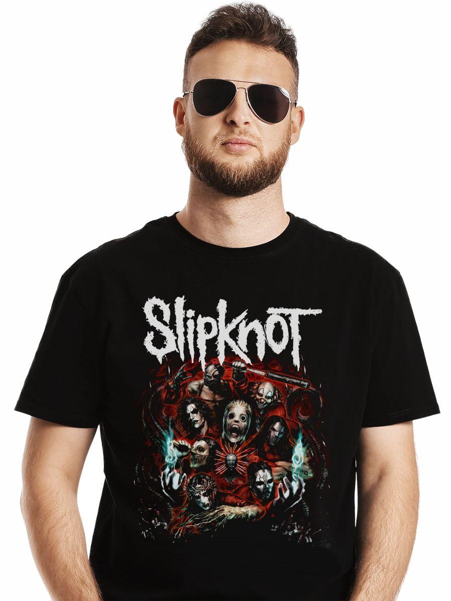 Polera Slipknot Lineup Rock-0