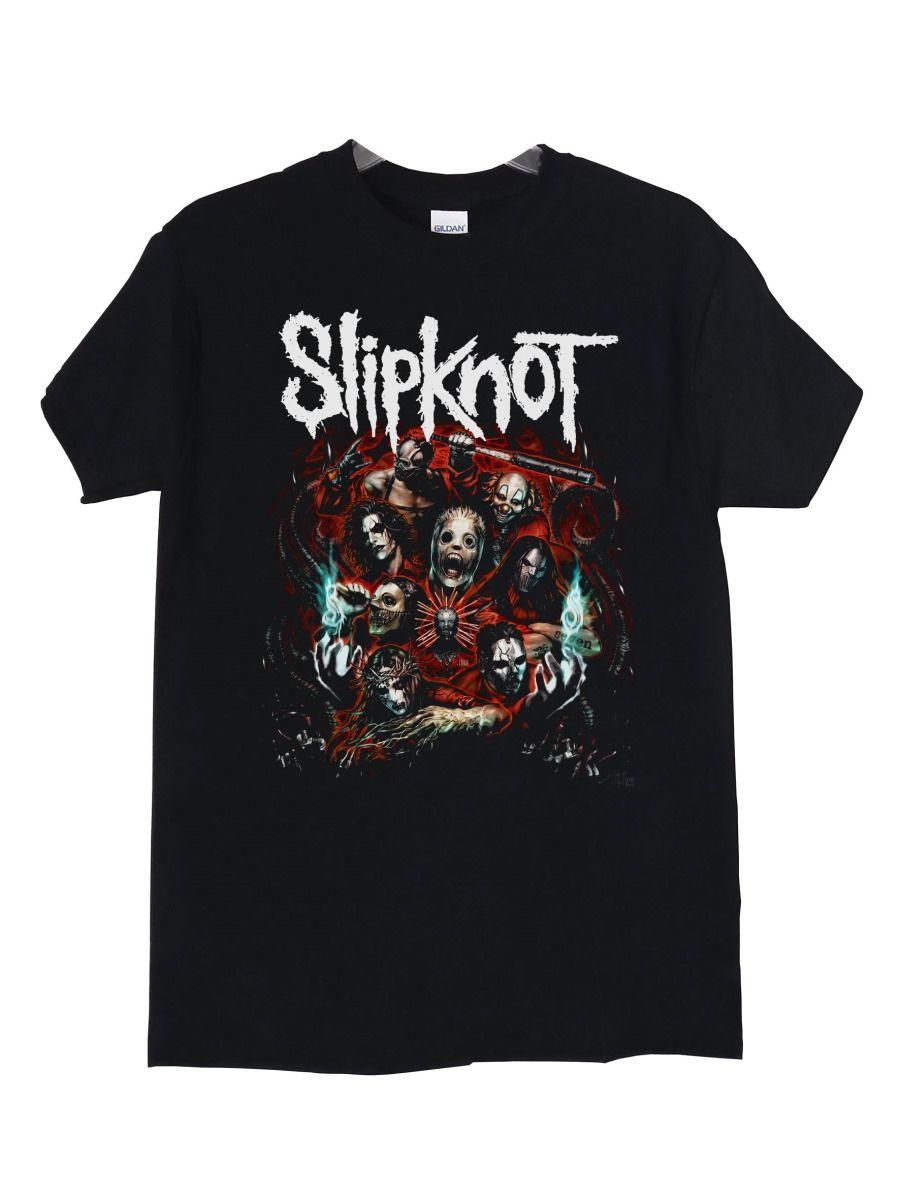Polera Slipknot Lineup Rock-1