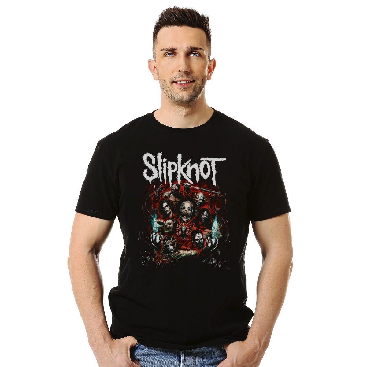 Polera Slipknot Lineup Rock-2