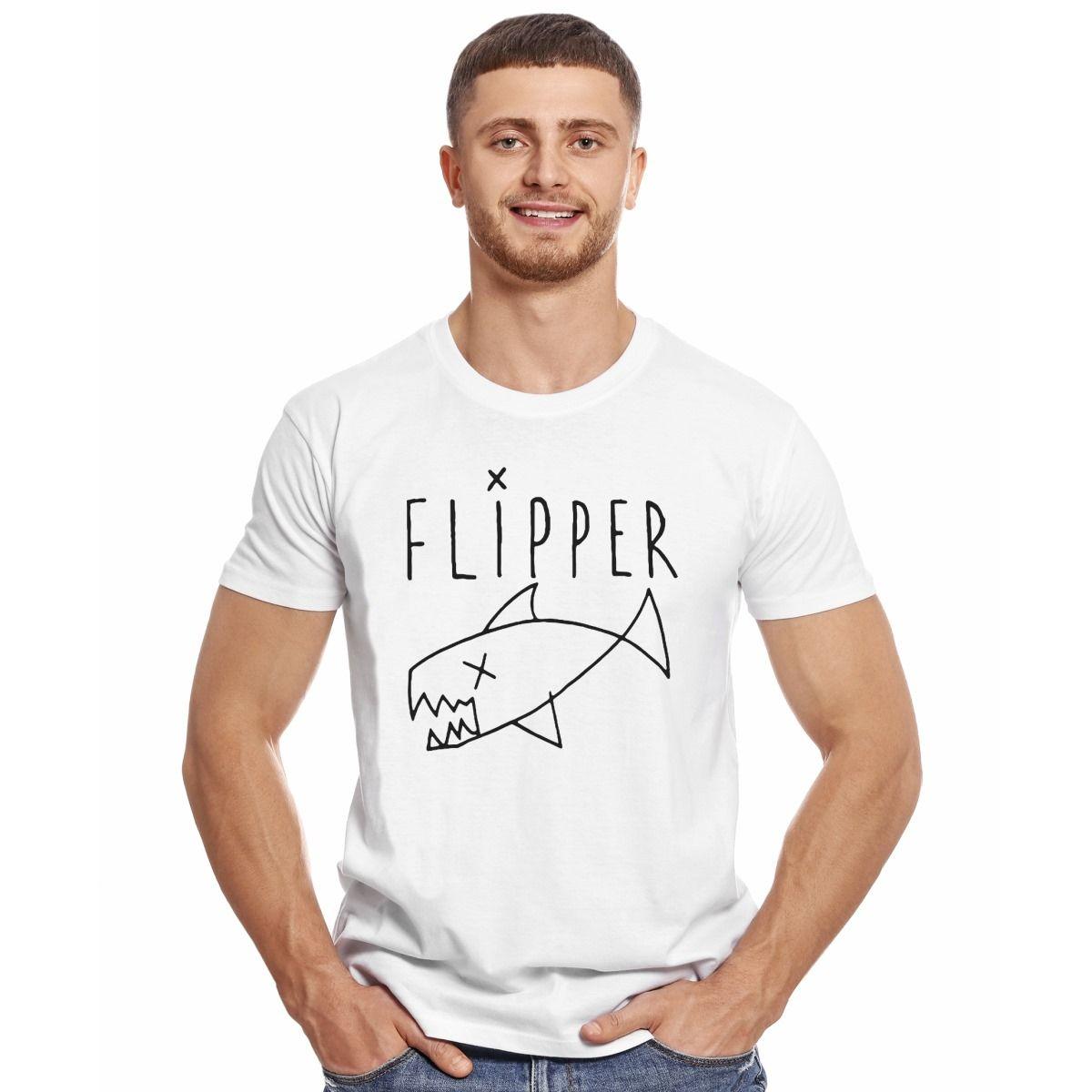 NIRVANA FLIPPER DE KURT POLERA MANGA CORTA HOMBRE-2