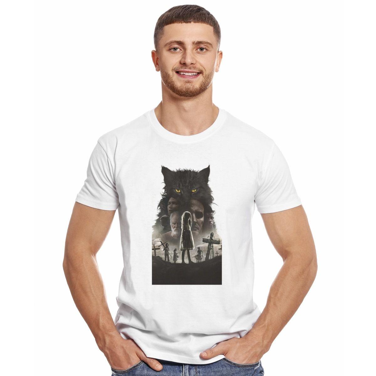 PET SEMATARY ART POLERA MANGA CORTA HOMBRE-2