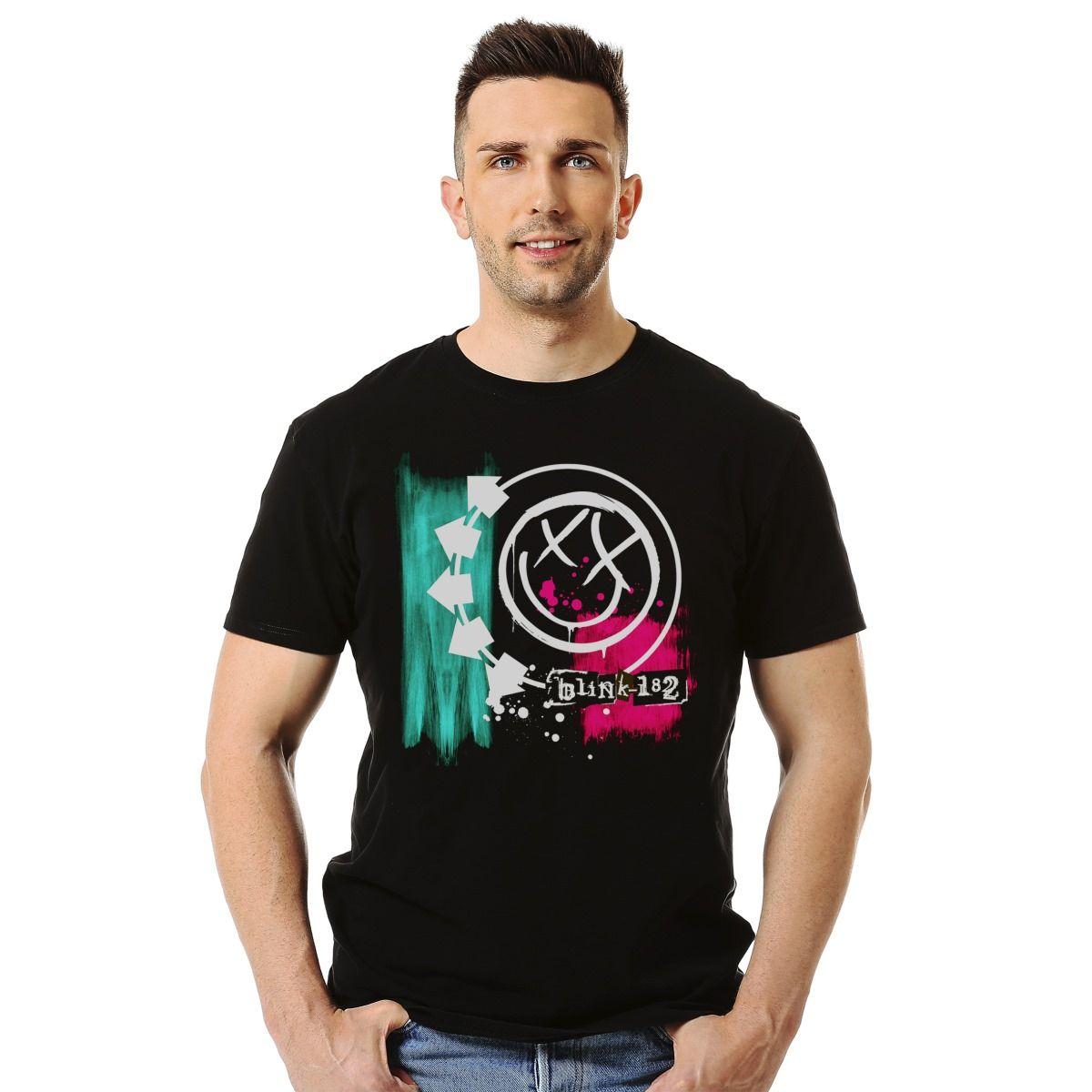 Polera Blink 182 Flag Bandera Logo Punk-2