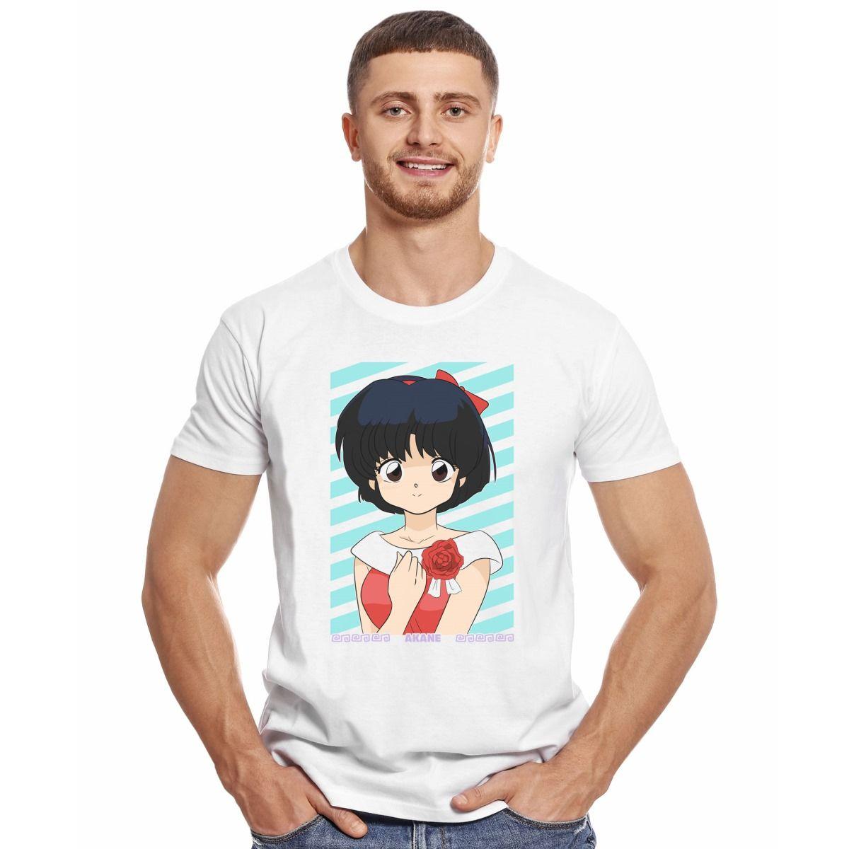 RANMA AKANE CARA POLERA MANGA CORTA HOMBRE-2