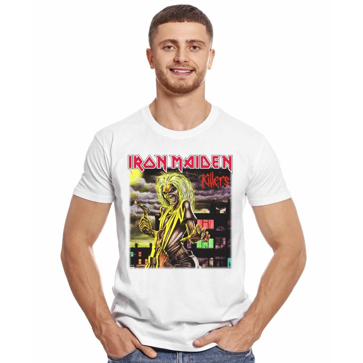 IRON MAIDEN KILLERS POLERA MANGA CORTA HOMBRE-2