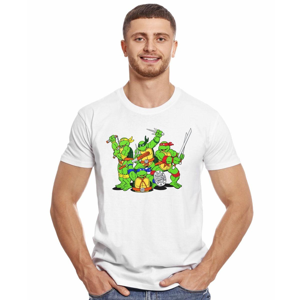 TORTUGAS NINJA POLERA MANGA CORTA HOMBRE-2