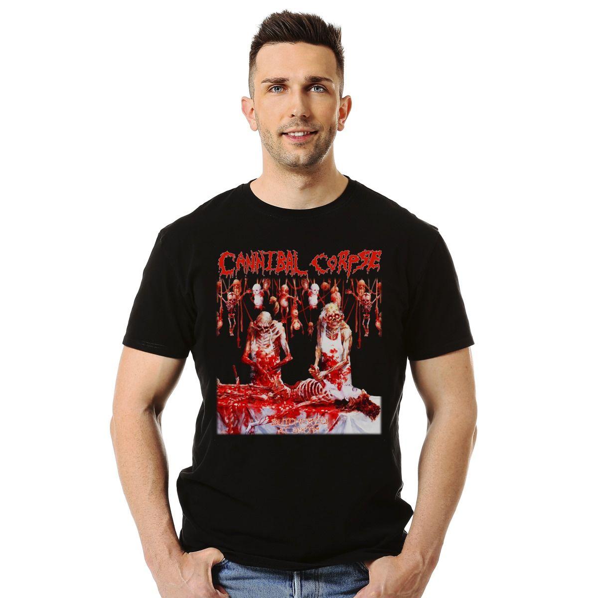 Polera Cannibal Corpse Butchered At Birth Metal-2