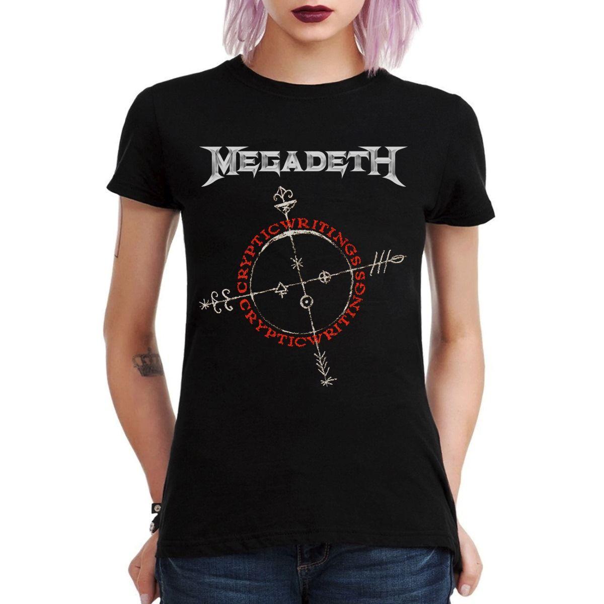 MEGADETH CRYPTIC WRITINGS POLERA MUJER-2