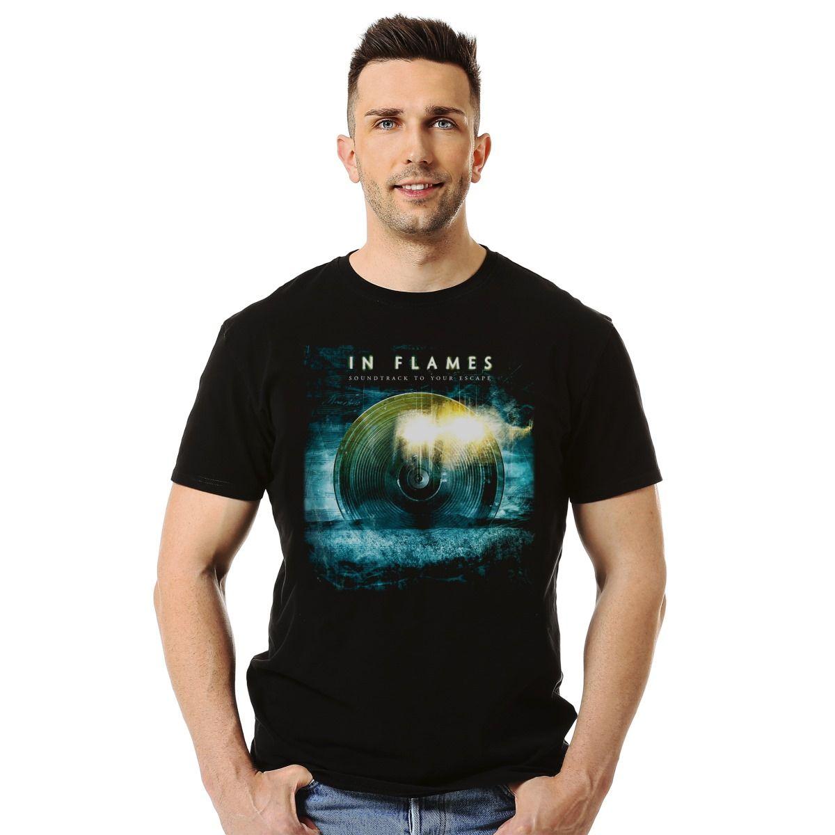 IN FLAMES SOUNDTRACK TO YOUR ESCAPE POLERA MANGA CORTA HOMBRE-2