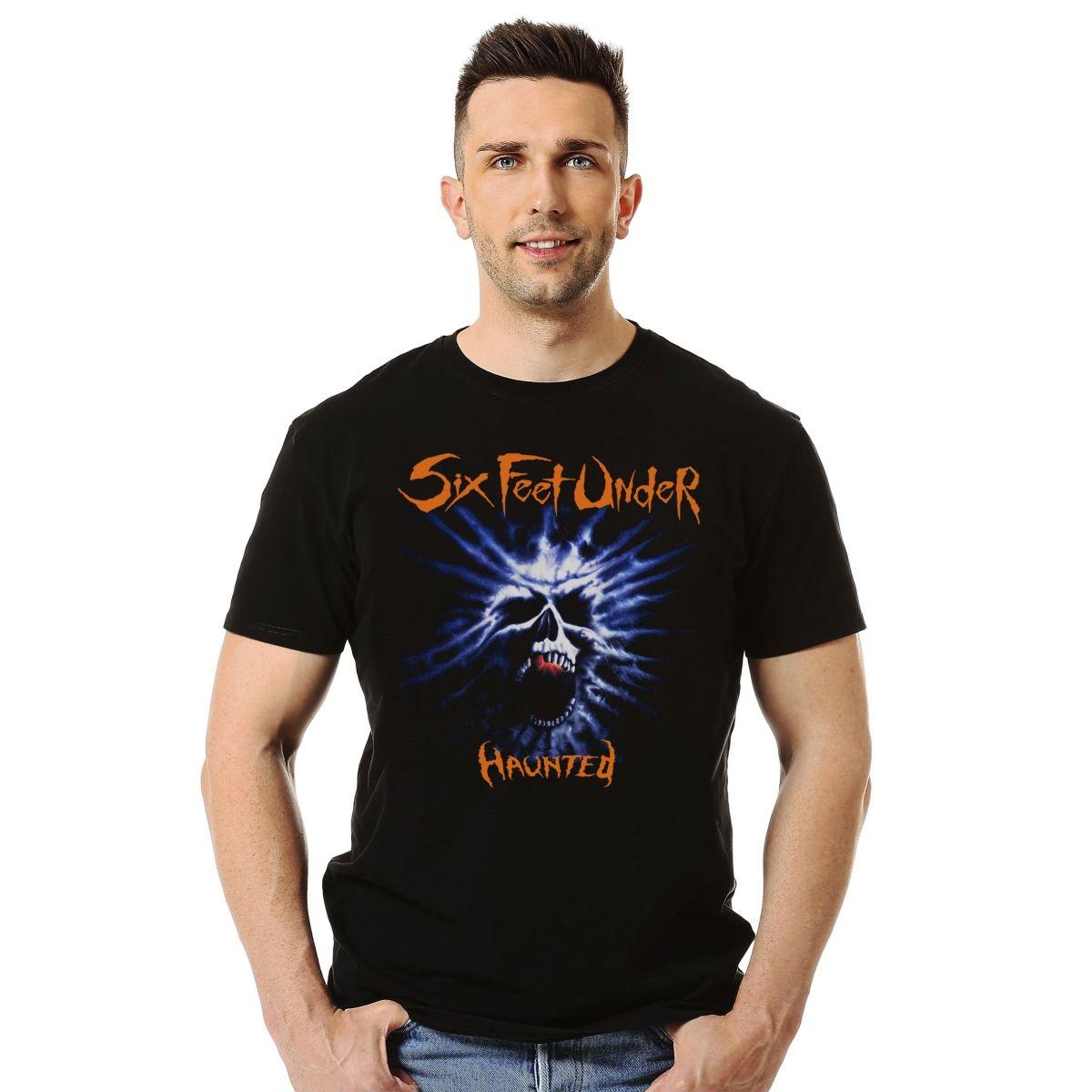 SIX FEET UNDER HAUNTED POLERA MANGA CORTA HOMBRE-2