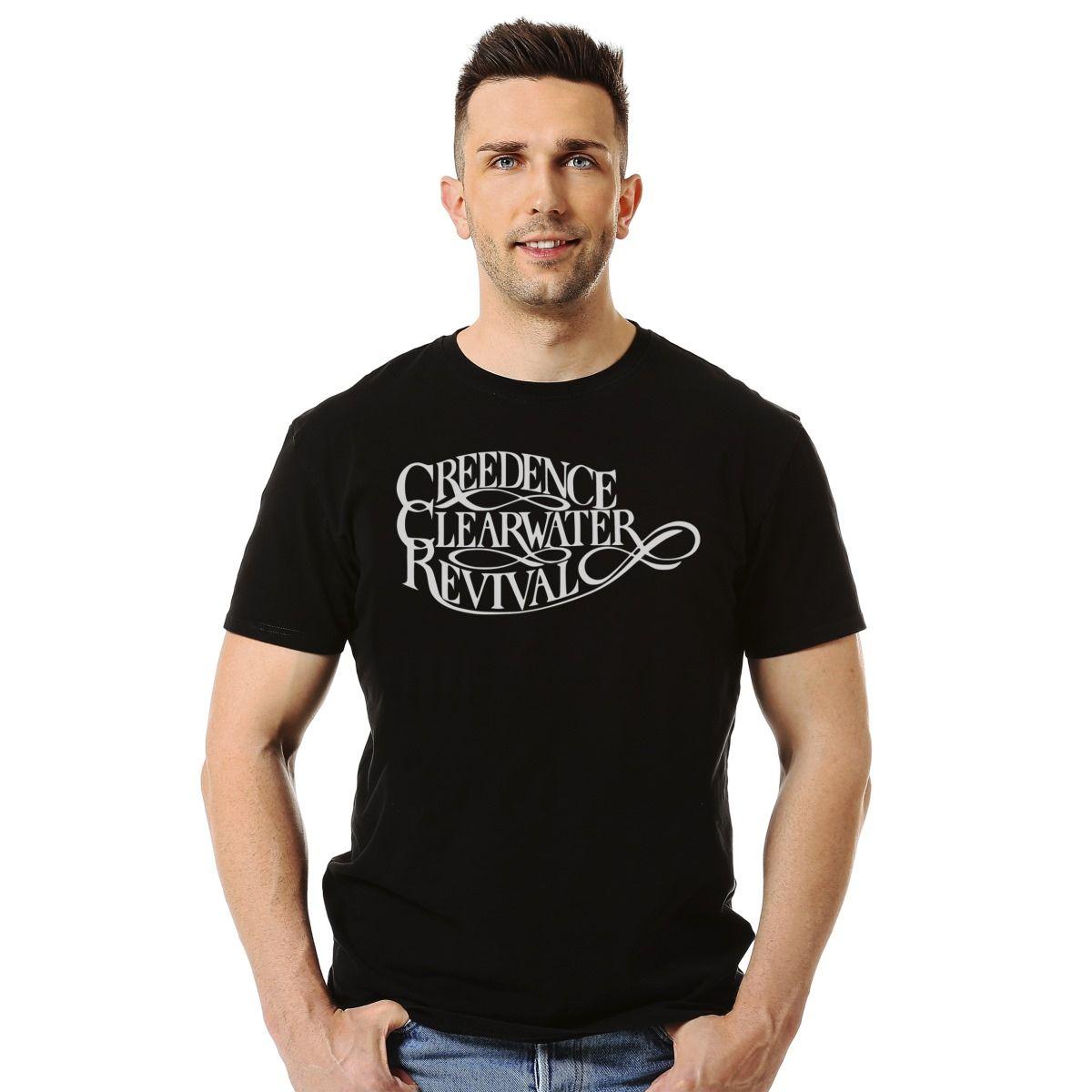 CREEDENCE CLEARWATER REVIVAL LOGO POLERA MANGA CORTA HOMBRE-2