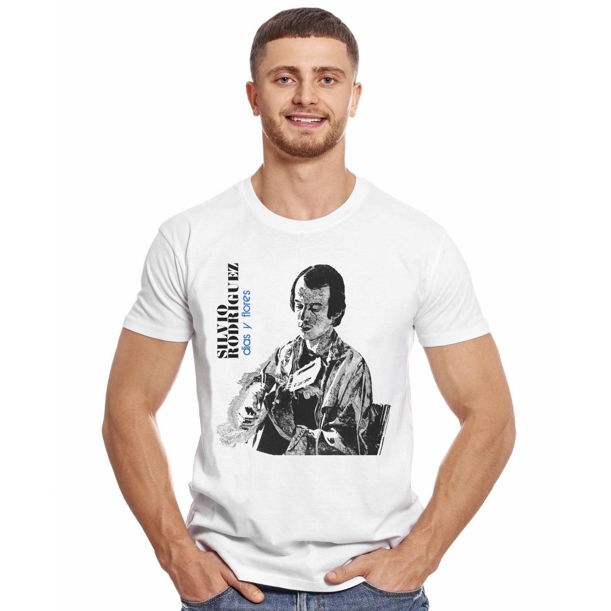 SILVIO RODRIGUEZ DIAS Y FLORES POLERA MANGA CORTA HOMBRE-2