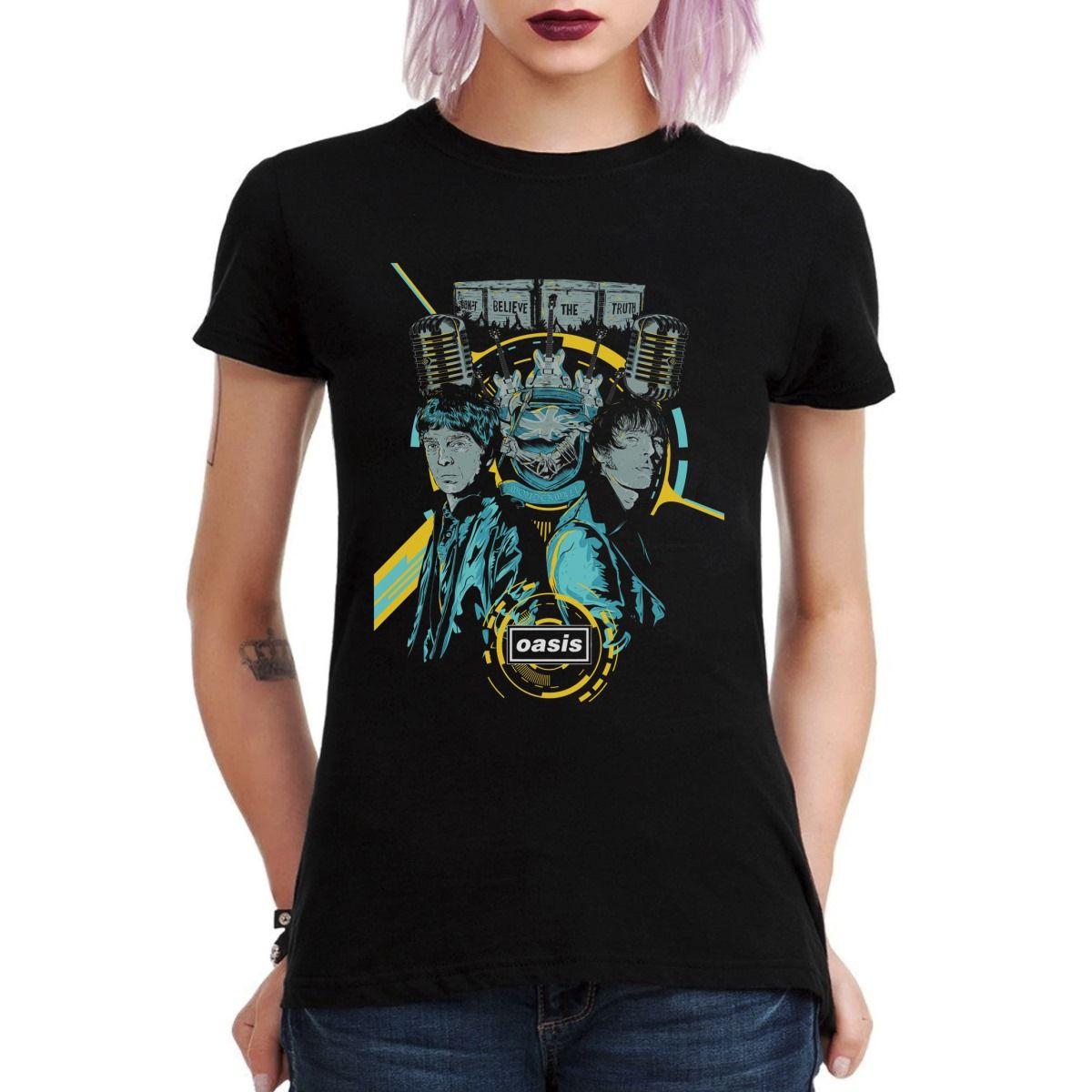 OASIS WONDERWALL POSTER POLERA MUJER-2