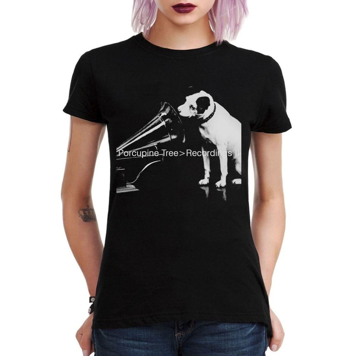 PORCUPINE TREE RECORDINGS II POLERA MUJER-2