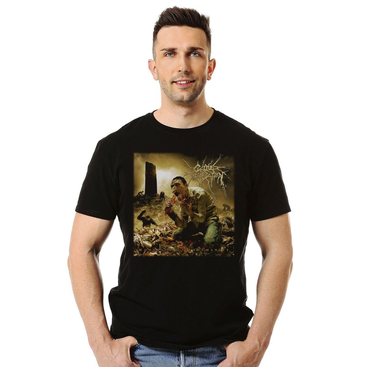 CATTLE DECAPITATION MONOLITH OF INHUMANITY POLERA MANGA CORTA HOMBRE-2