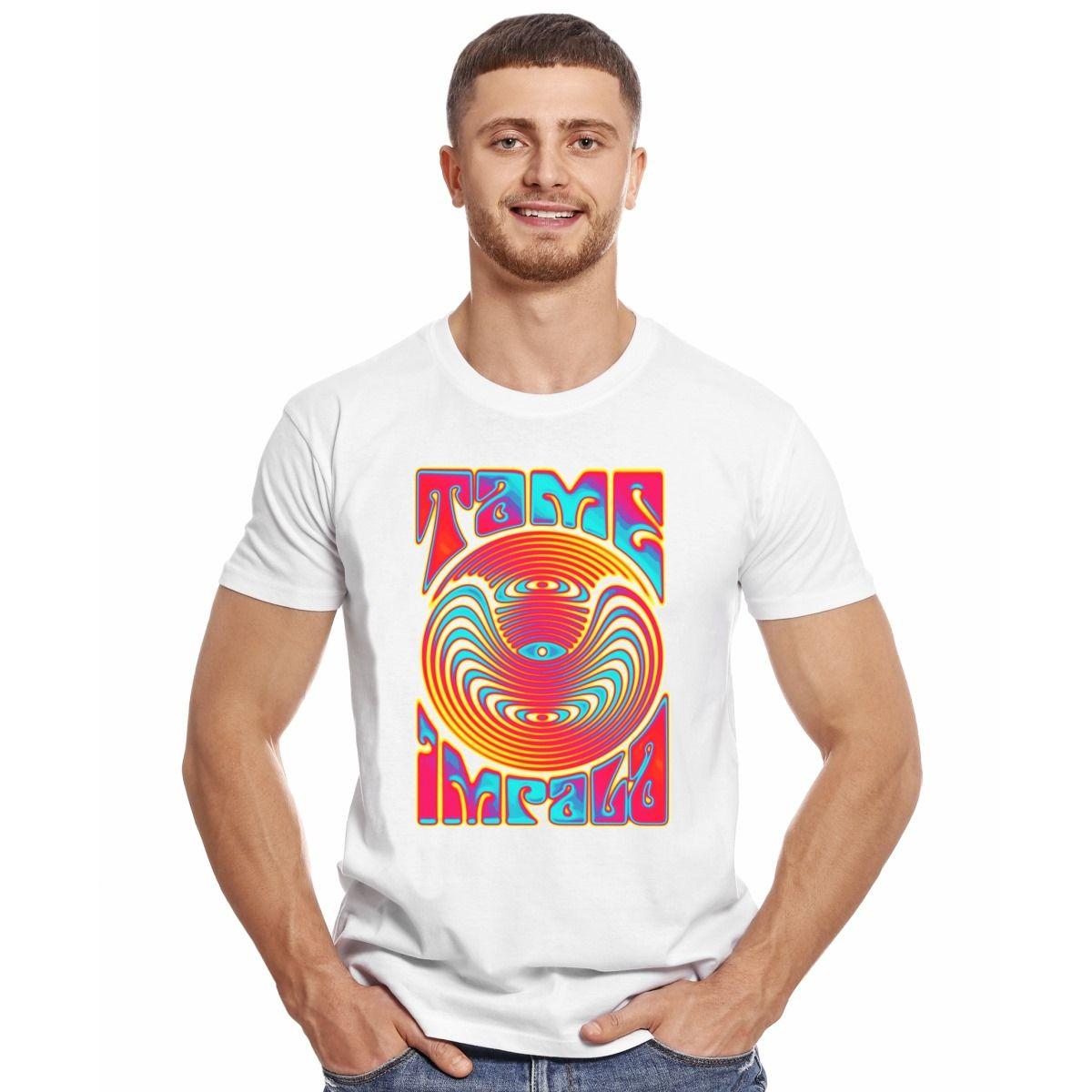 TAME IMPALA PSICODELIA POLERA MANGA CORTA HOMBRE-2