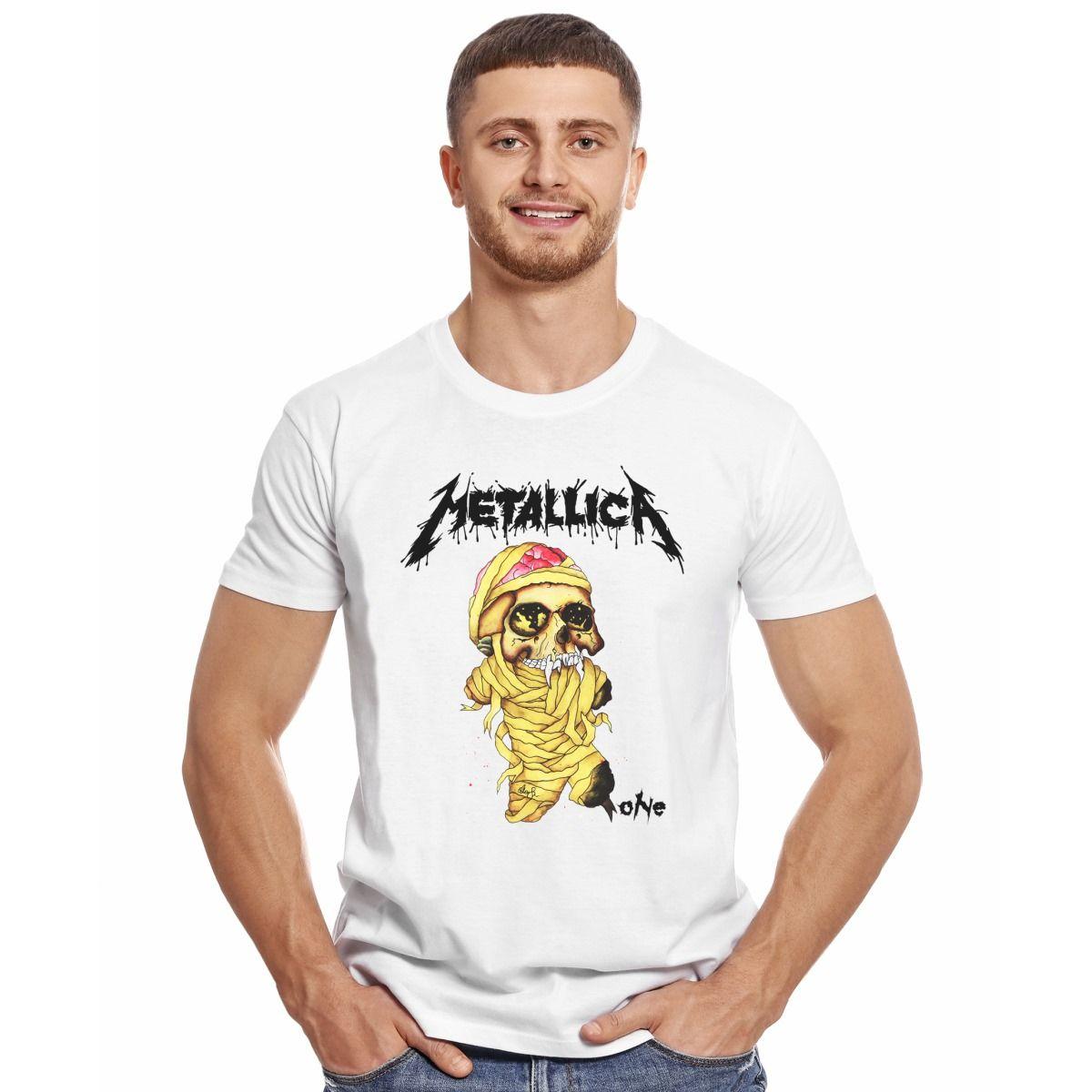 METALLICA ONE POLERA MANGA CORTA HOMBRE-2