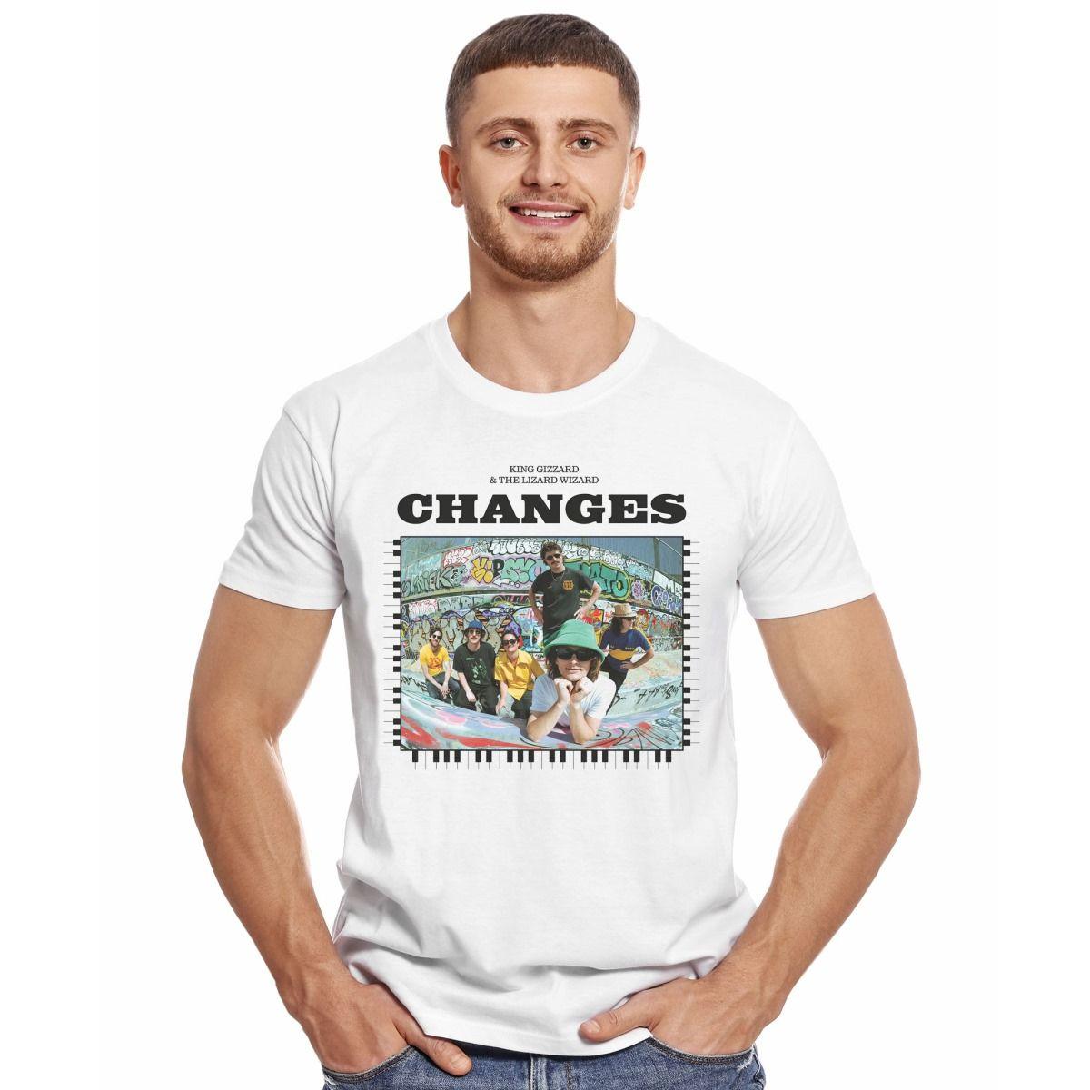 KING GIZZARD AND THE LIZARD WIZARD CHANGES POLERA MANGA CORTA HOMBRE-2