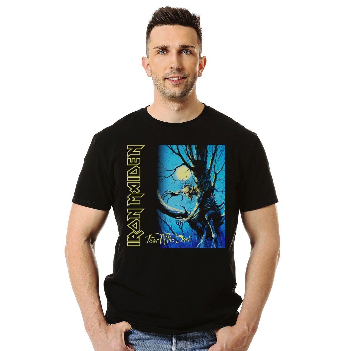 Polera Iron Maiden Fear Of The Dark Metal-2