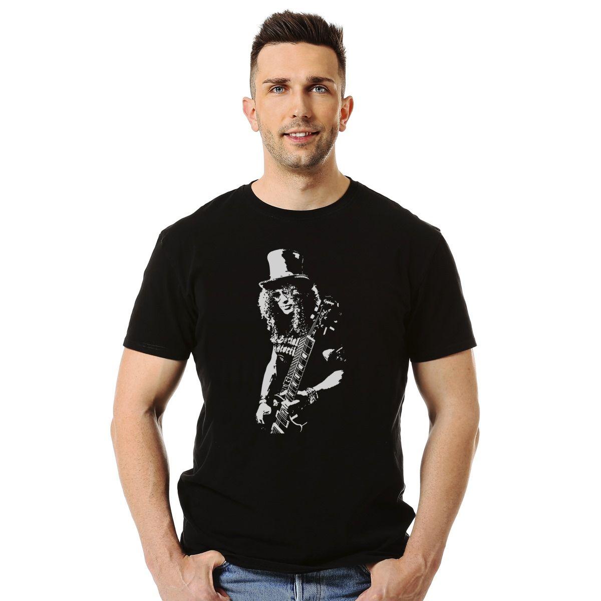 Polera Slash Stencil Rock-2