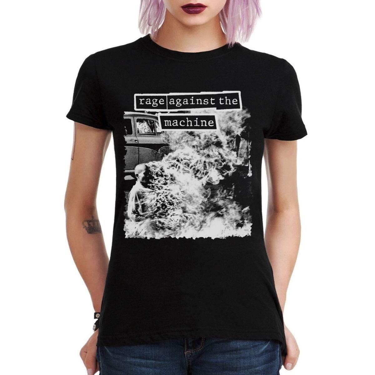 RAGE AGAINST THE MACHINE POLERA MUJER-2